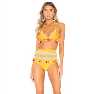 Tularosa Yellow Tassel Bikini